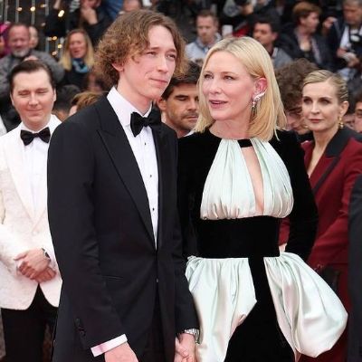 Dashiell with his mother Cate Blanchett at Cannes Film Festival.